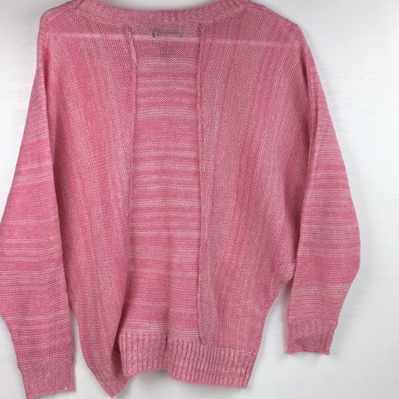 Pink diamond shaped sweater women's size medium - Picture 7 of 8